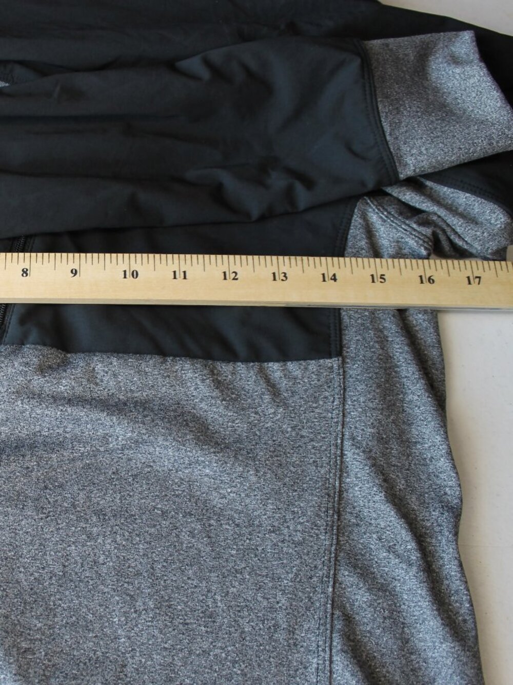 Nike Dri-FIT Heather Gray Full Zip Hooded Training Jacket Size M - Picture 6 of 11